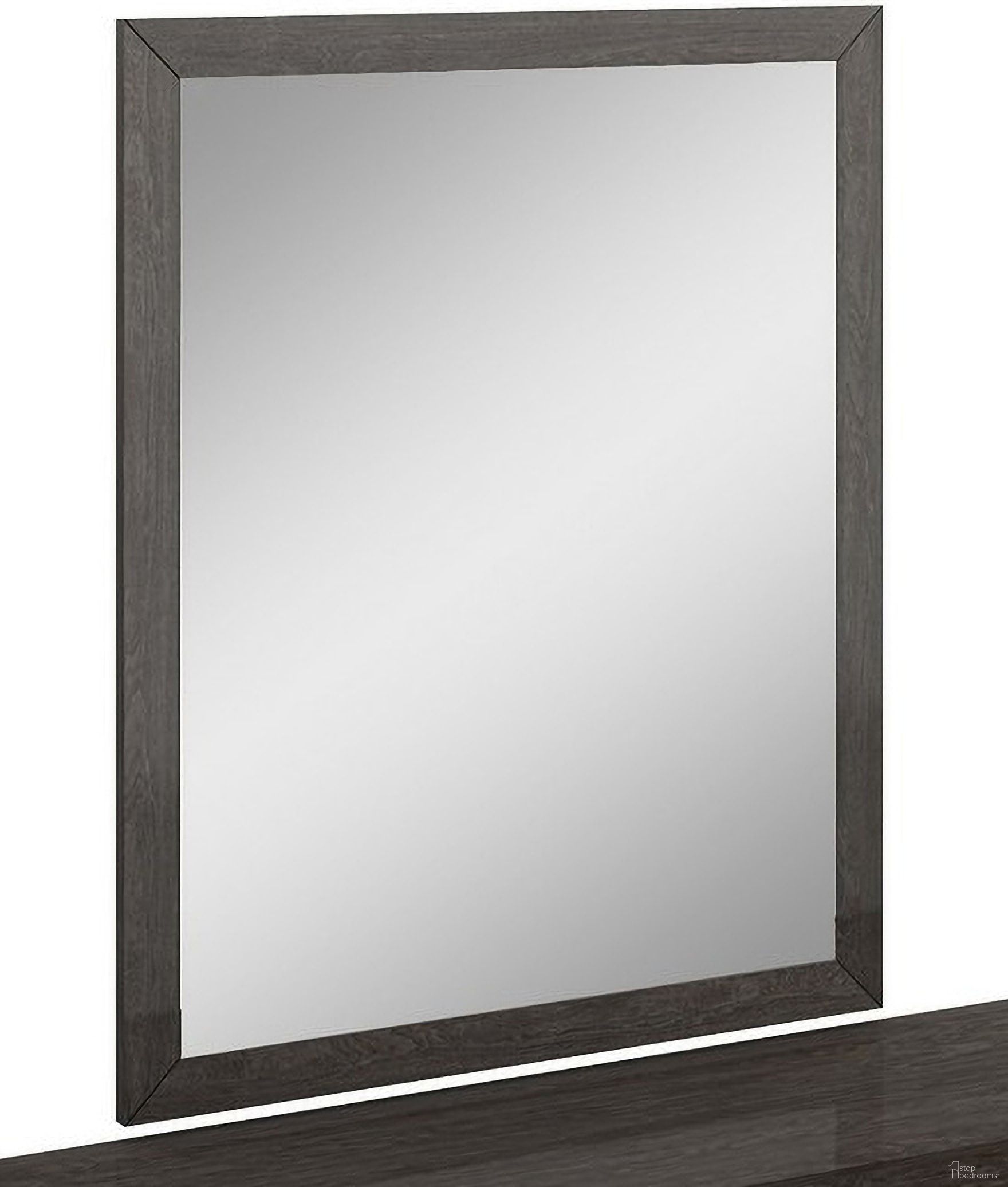 The appearance of Homeroots Refined Grey High Gloss Mirror designed by Homeroots in the modern / contemporary interior design. This gray piece of furniture was selected by 1StopBedrooms from to add a touch of cosiness and style into your home. Sku: 329650. Material: Wood.