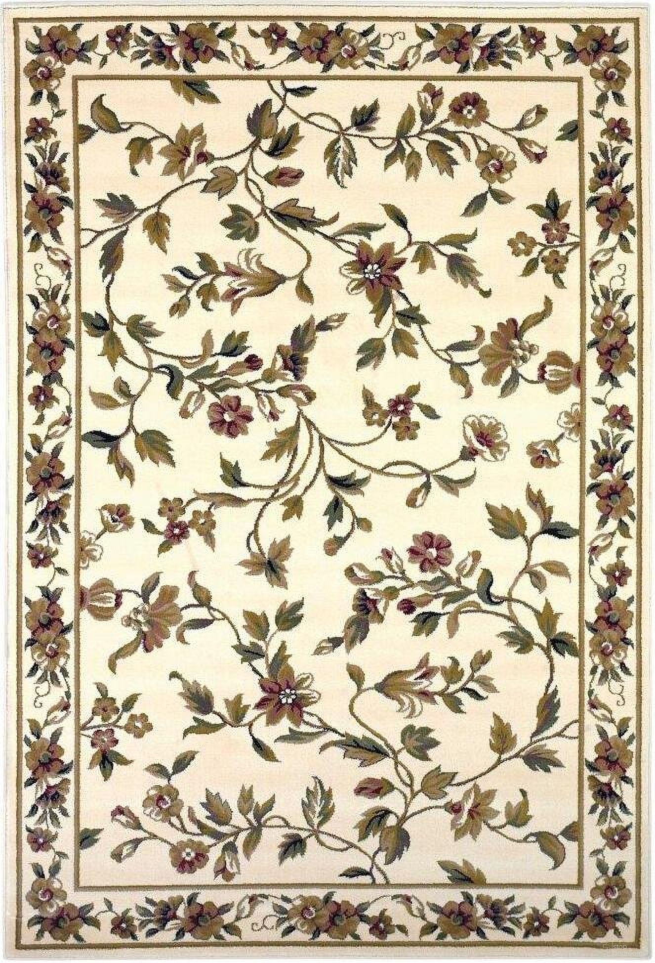 The appearance of Runner Polypropylene Ivory Floral Vine Area Rug - 2' x 8' designed by Homeroots in the traditional interior design. This ivory piece of furniture was selected by 1StopBedrooms from to add a touch of cosiness and style into your home. Sku: 353613. Material: Polypropylene.