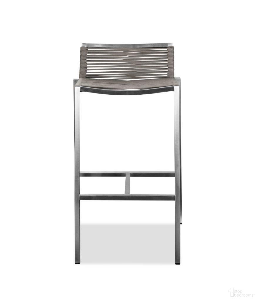 The appearance of Homeroots Stainless Steel Bar Stool 372057 designed by Homeroots in the modern / contemporary interior design. This brown piece of furniture was selected by 1StopBedrooms from to add a touch of cosiness and style into your home. Sku: 372057. Material: Steel.