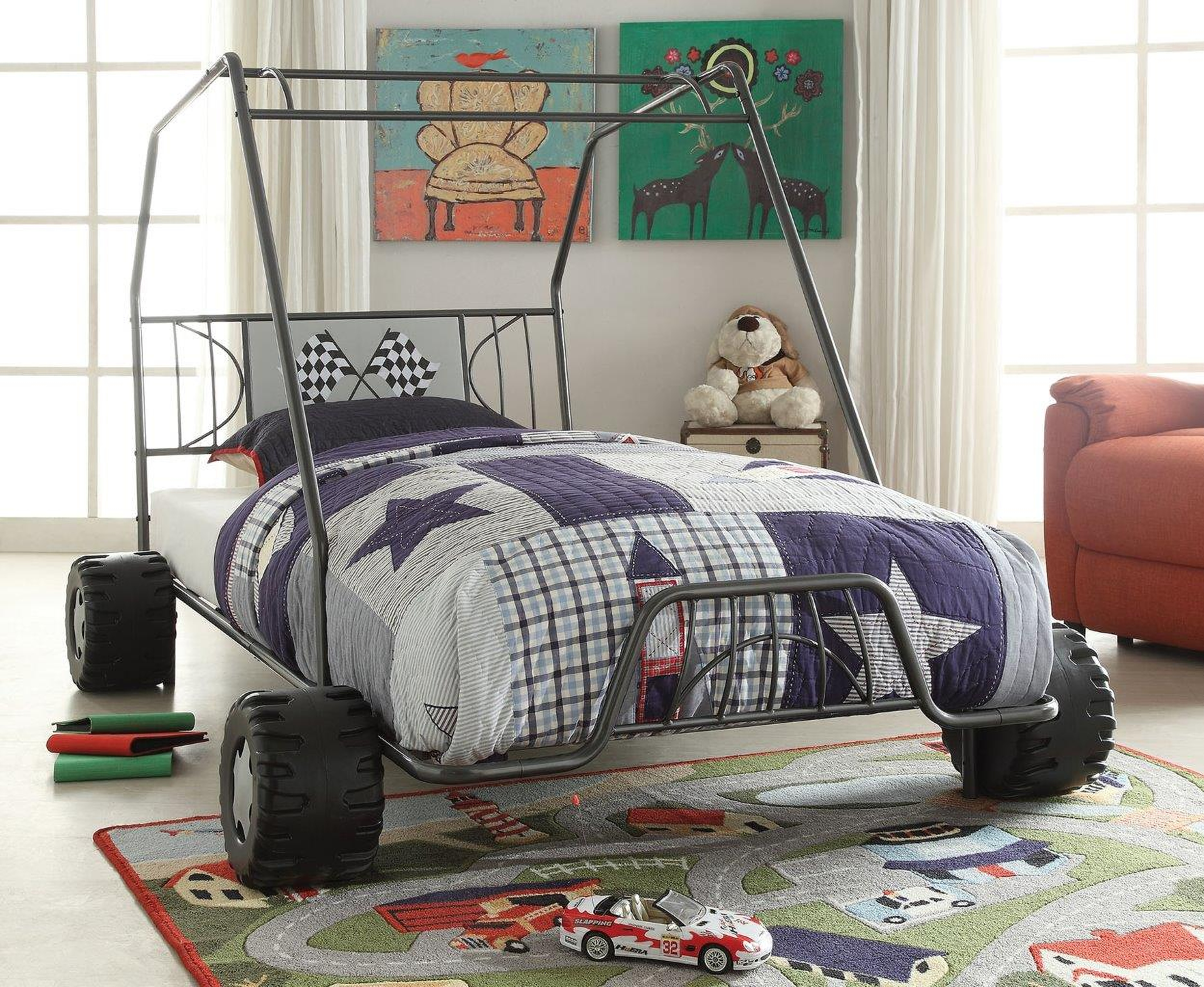 Rooms to go outlet car bed