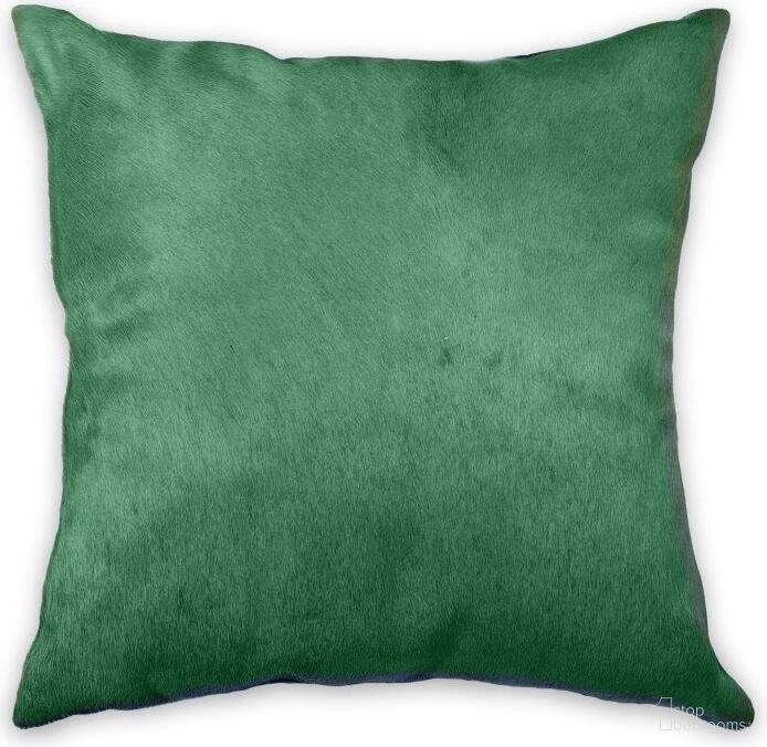 The appearance of Homeroots Verde Cowhide Pillow 316664 designed by Homeroots in the modern / contemporary interior design. This green piece of furniture was selected by 1StopBedrooms from to add a touch of cosiness and style into your home. Sku: 316664. Material: Microsuede.