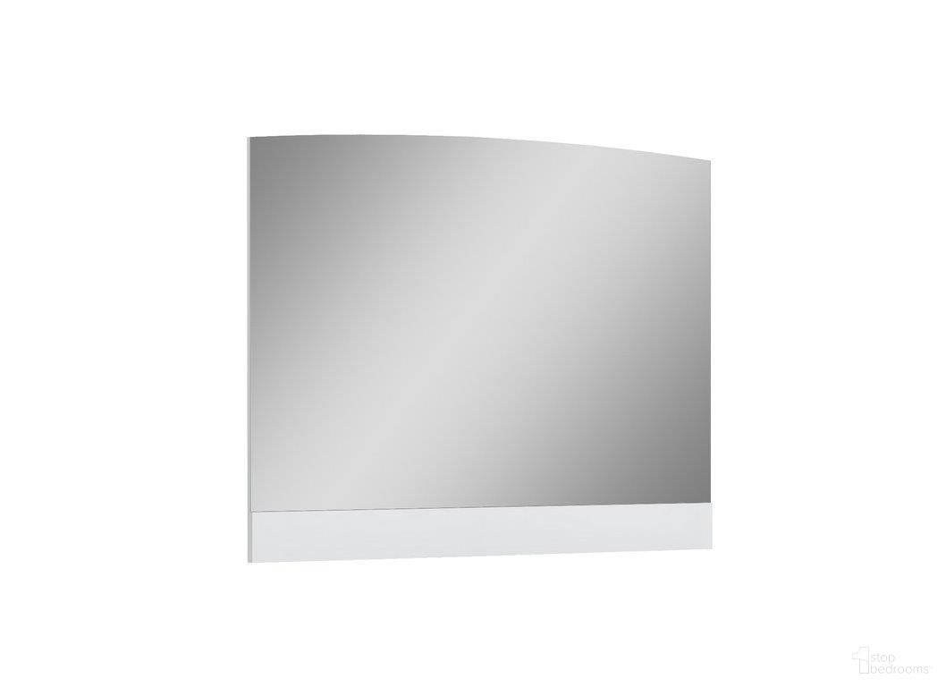 The appearance of Homeroots White Mirror 366259 designed by Homeroots in the modern / contemporary interior design. This white piece of furniture  was selected by 1StopBedrooms from  to add a touch of cosiness and style into your home. Sku: 366259. Material: MDF.