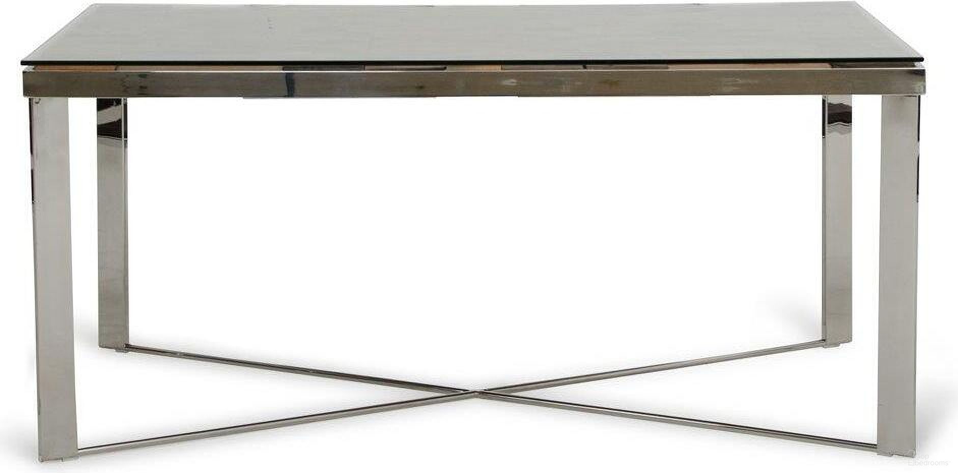The appearance of Homeroots Wood Steel And Glass Dining Table designed by Homeroots in the modern / contemporary interior design. This multicolor piece of furniture  was selected by 1StopBedrooms from  to add a touch of cosiness and style into your home. Sku: 283191. Table Base Style: Trestle. Material: Wood. Table Top Shape: Rectangular. Size: 41" x 80".