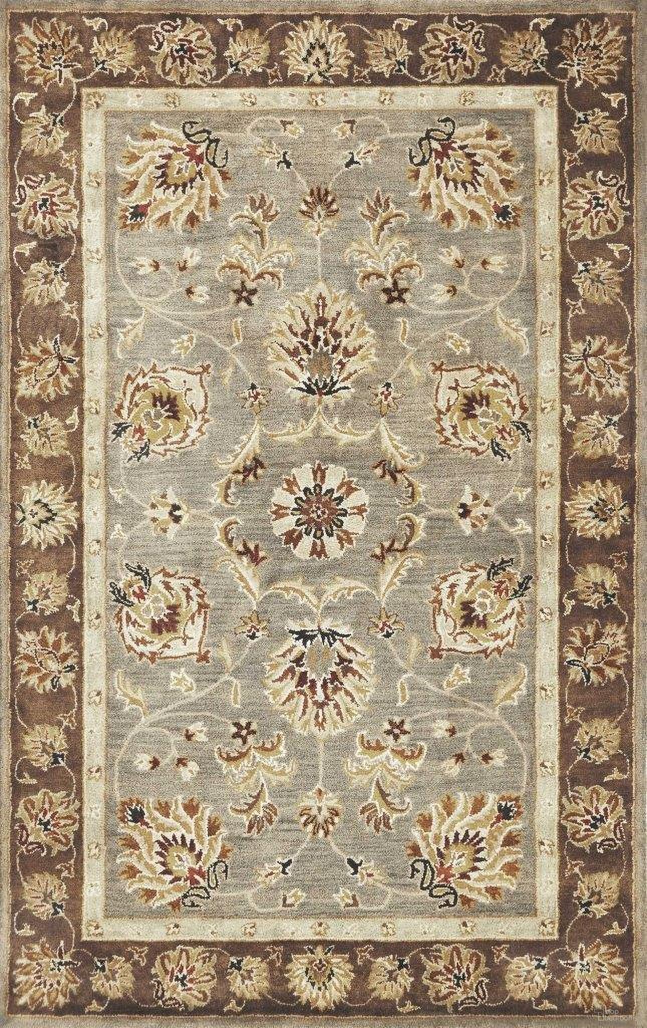 The appearance of Wool Grey And Mocha Area Rug - 8' x 11' designed by Homeroots in the traditional interior design. This grey and mocha piece of furniture was selected by 1StopBedrooms from to add a touch of cosiness and style into your home. Sku: 350254. Material: Wool.