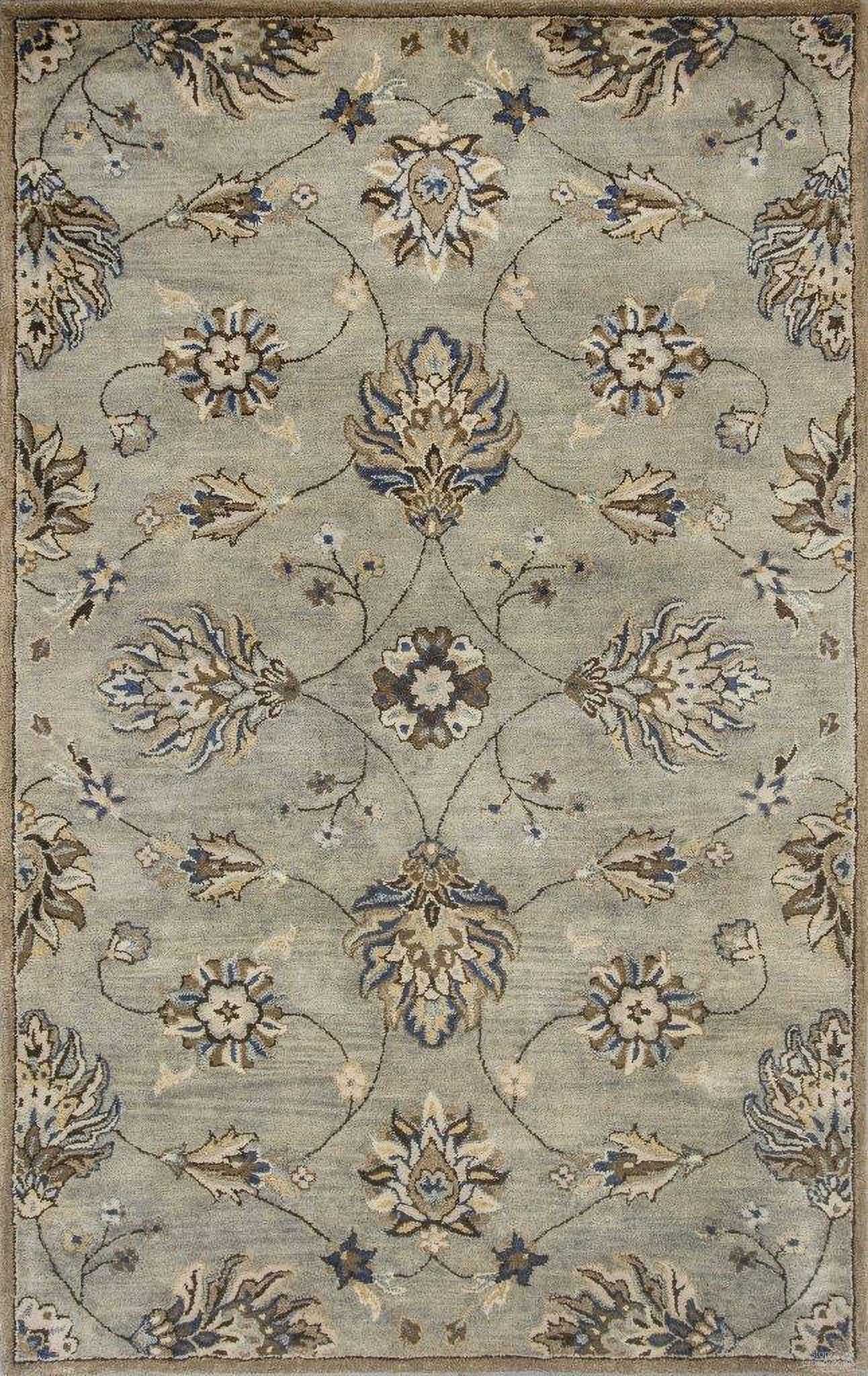 The appearance of Wool Grey Kashia Area Rug - 8' x 10' designed by Homeroots in the traditional interior design. This grey piece of furniture  was selected by 1StopBedrooms from  to add a touch of cosiness and style into your home. Sku: 350262. Material: Wool.
