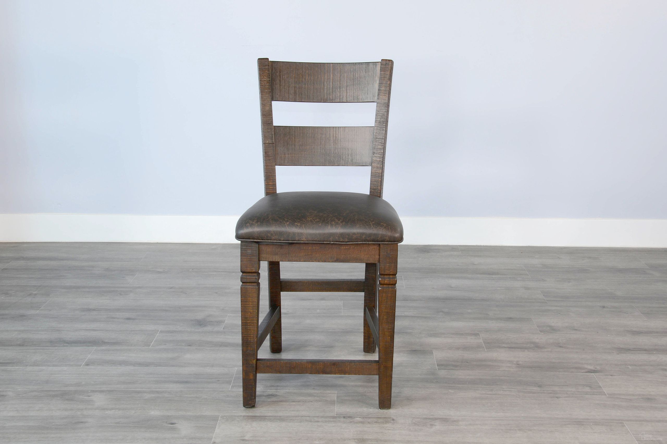 Sunny Designs Homestead Ladderback Barstool - Thumbnail 3
