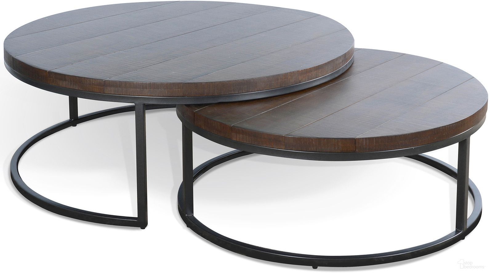 The appearance of Homestead Nesting Table Set In Dark Brown designed by Sunny Designs in the modern / contemporary interior design. This tobacco piece of furniture was selected by 1StopBedrooms from Homestead Collection to add a touch of cosiness and style into your home. Sku: 2088TL. Material: Solid Wood.
