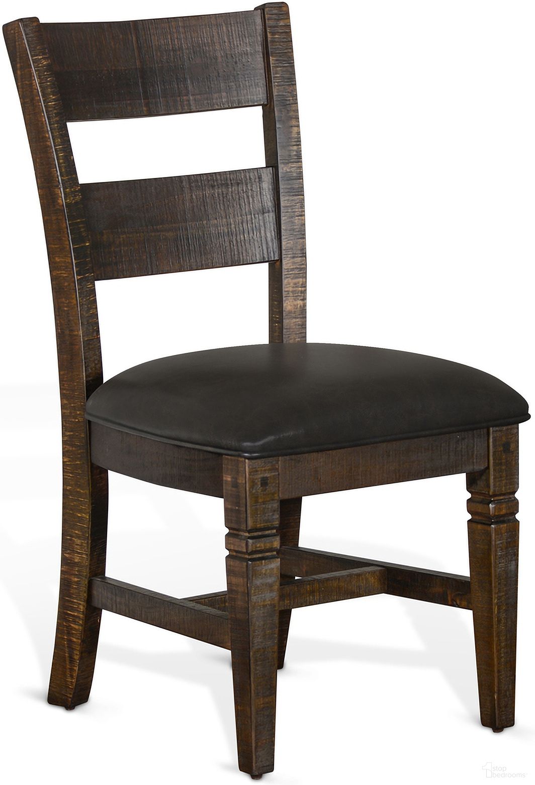The appearance of Homestead Ladderback Wood Dining Chair Set of 2 In Tobacco designed by Sunny Designs in the transitional interior design. This tobacco piece of furniture was selected by 1StopBedrooms from Homestead Collection to add a touch of cosiness and style into your home. Sku: 1429TL2. Material: Solid Wood. Chair Type: Side Chair.