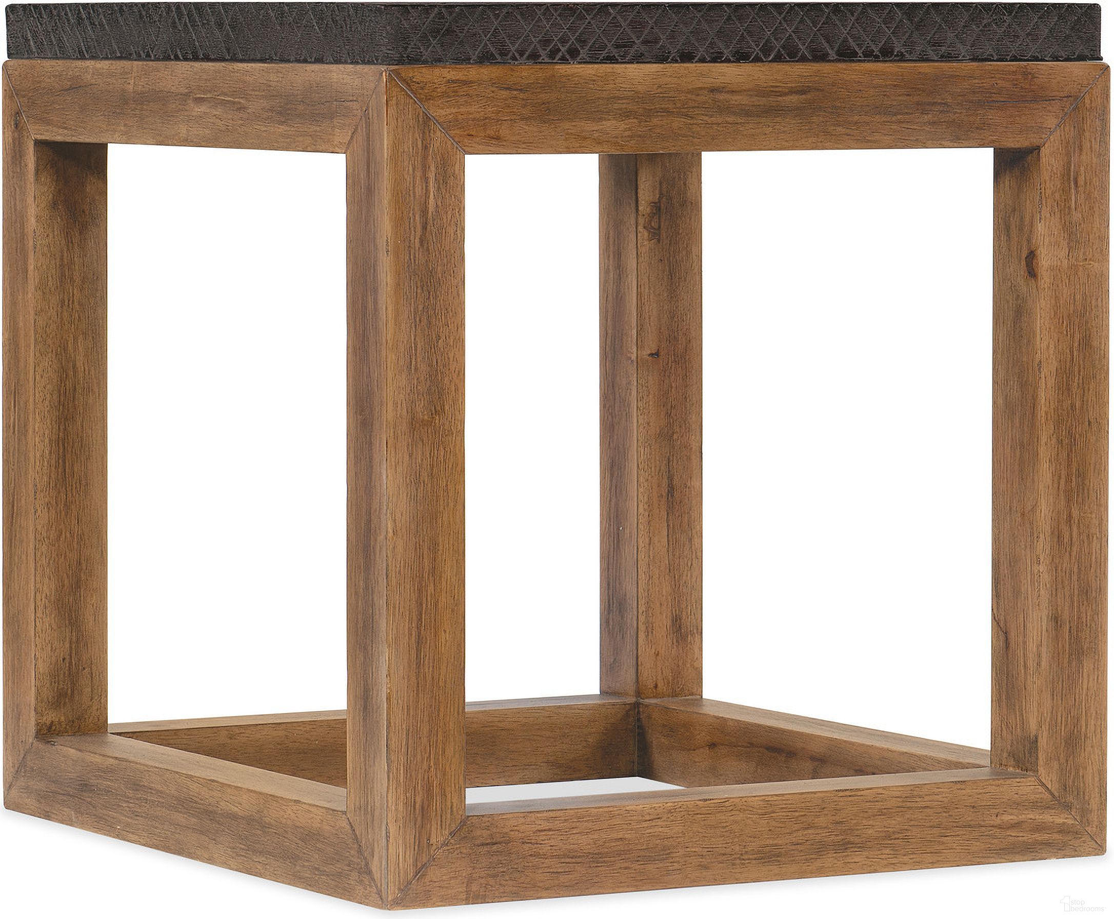 The appearance of Hooker Furniture Big Sky End Table In Medium Wood designed by Hooker in the transitional interior design. This medium wood piece of furniture was selected by 1StopBedrooms from Big Sky Collection to add a touch of cosiness and style into your home. Sku: 6700-80116-99. Material: Wood.