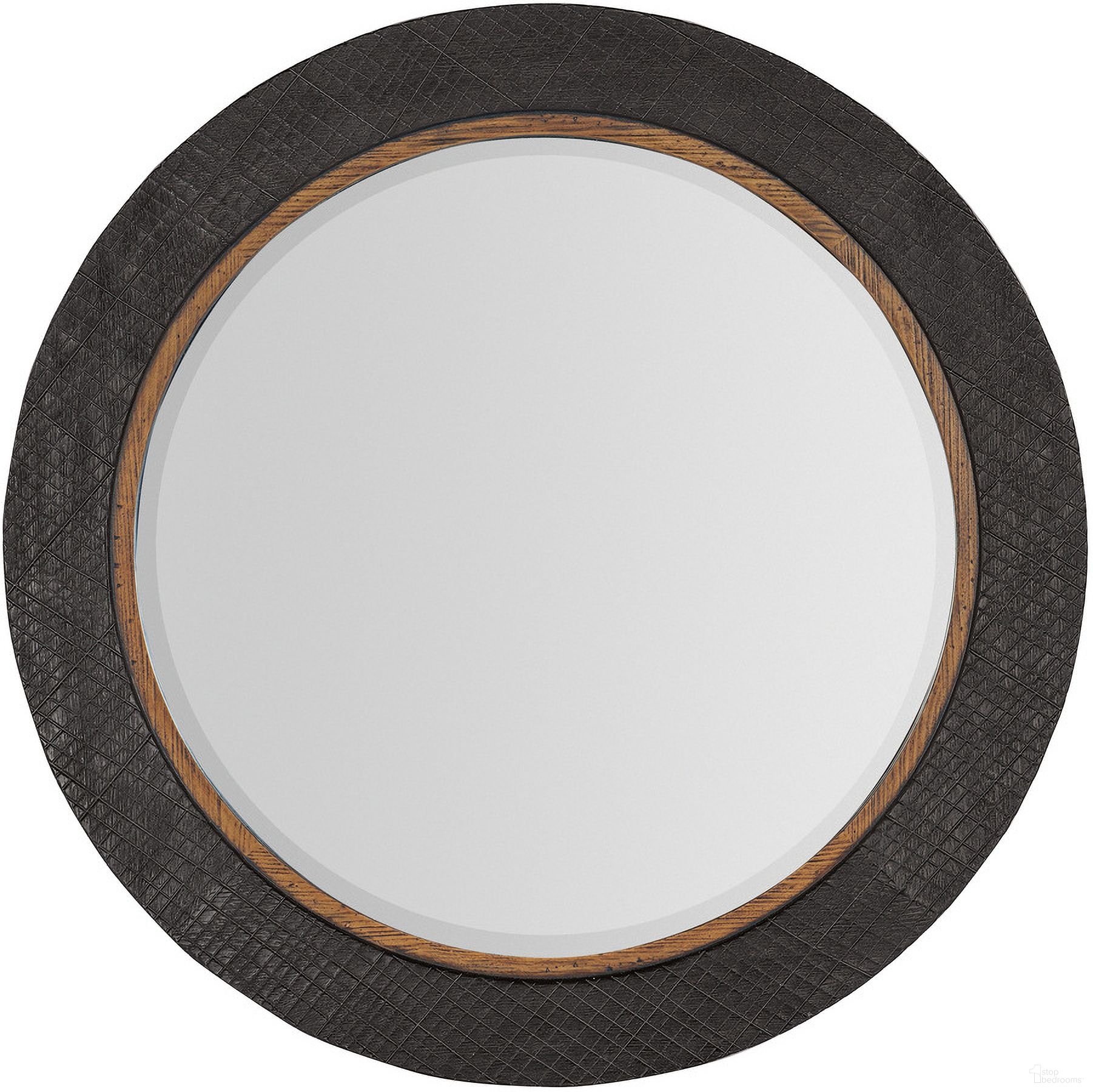 The appearance of Hooker Furniture Big Sky Round Accent Mirror In Gray designed by Hooker in the transitional interior design. This gray piece of furniture  was selected by 1StopBedrooms from Big Sky Collection to add a touch of cosiness and style into your home. Sku: 6700-90008-99. Material: Wood.