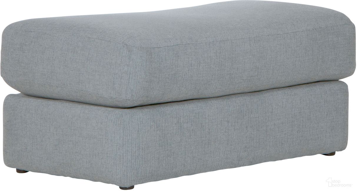 The appearance of Hooten Ottoman In Marine designed by Jackson in the traditional interior design. This marine piece of furniture was selected by 1StopBedrooms from Hooten Collection to add a touch of cosiness and style into your home. Sku: 328810184223. Material: Fabric.