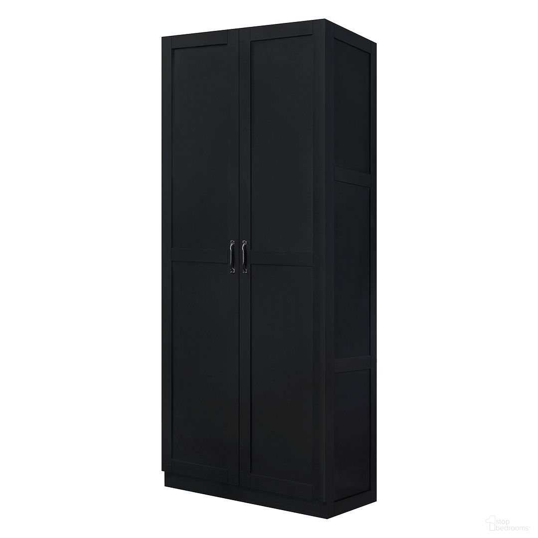 Hopkins Storage Closet In Black