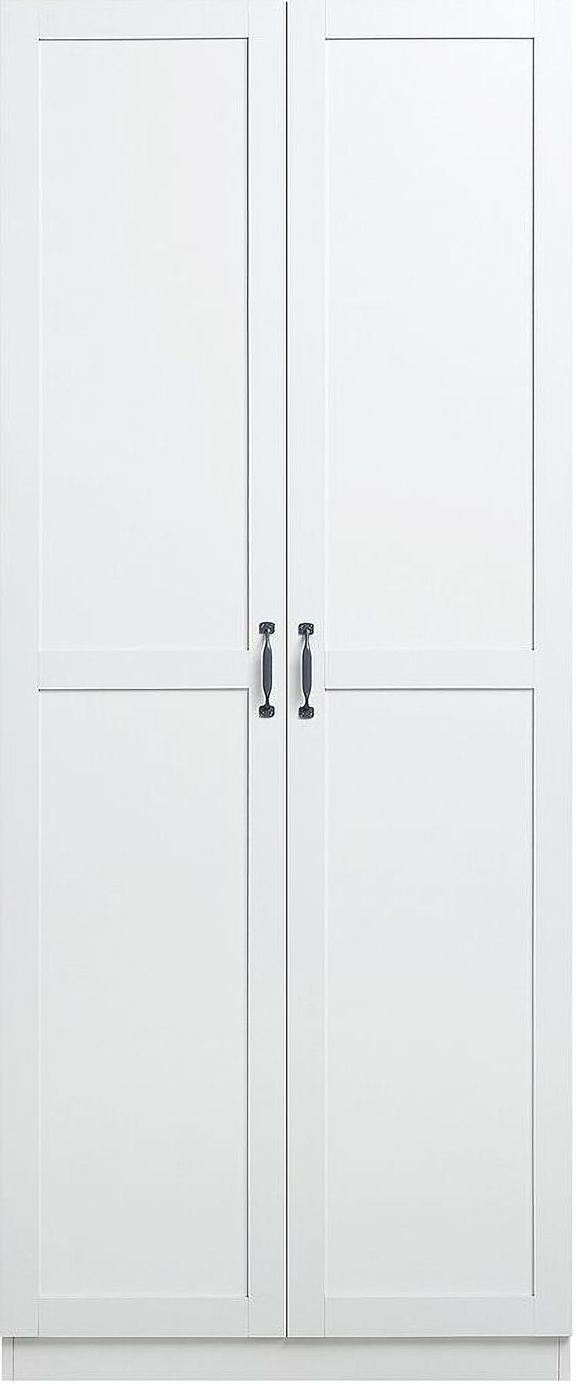 Hopkins Storage Closet with 7 Shelves In White