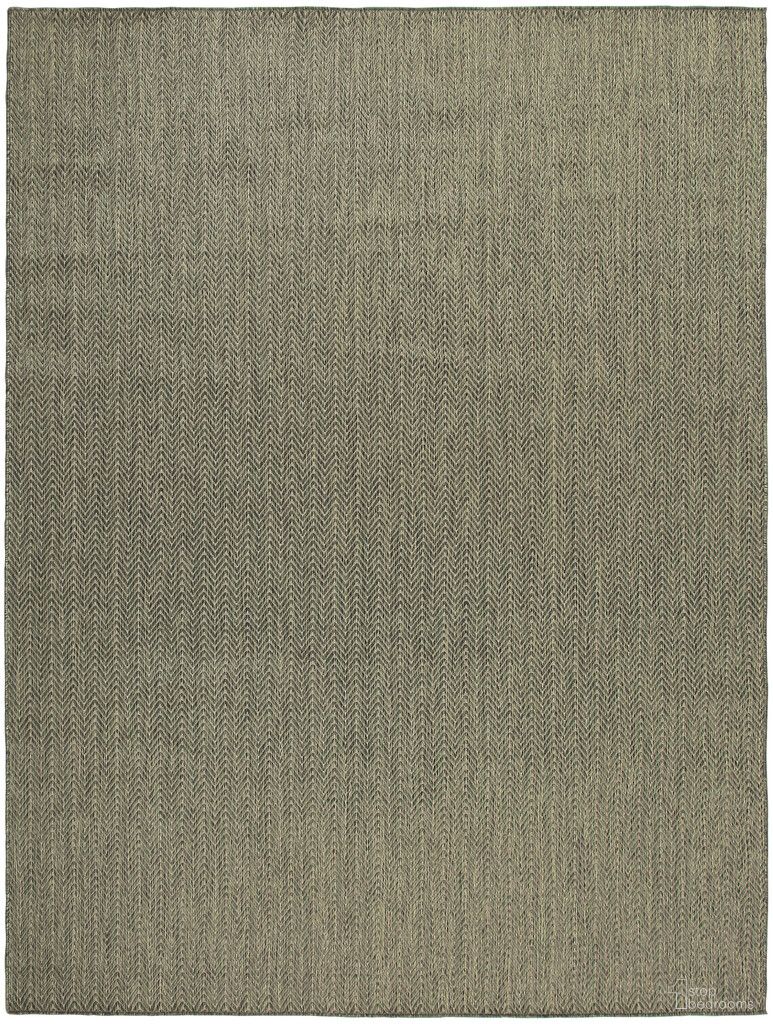 Horizon 10' x 14' Indoor Outdoor Modern Rug In Green