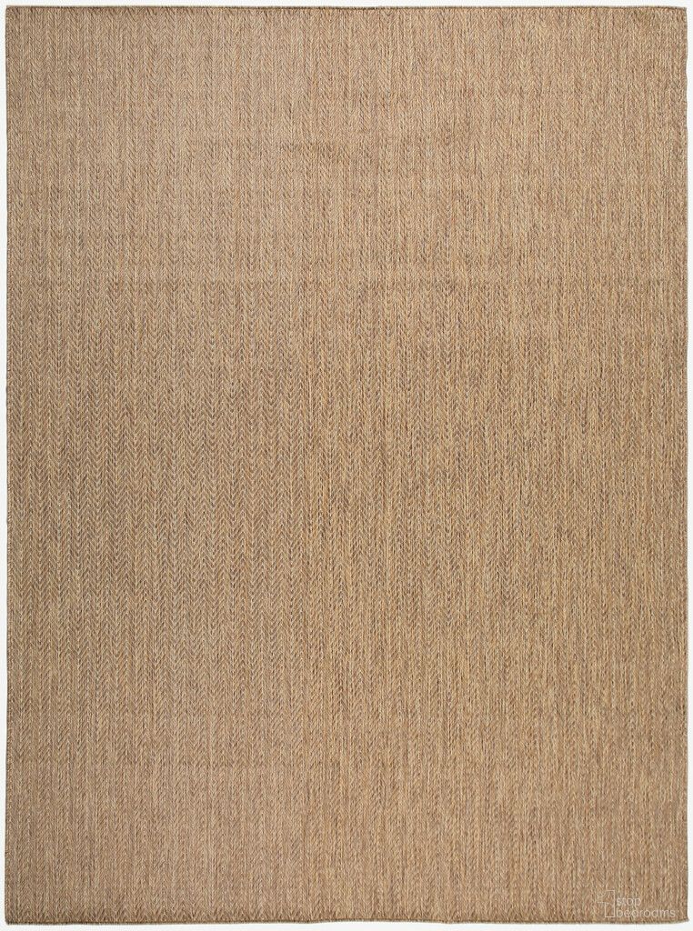 Horizon 10' x 14' Indoor Outdoor Modern Rug In Natural
