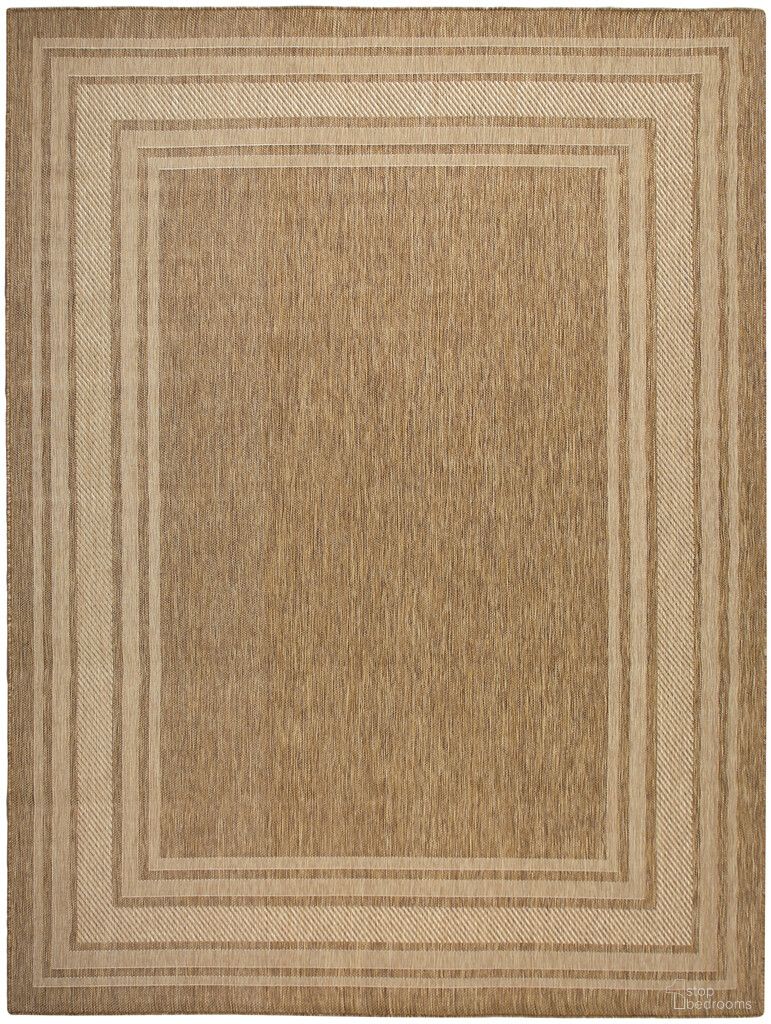 Horizon 10' x 14' Indoor Outdoor Modern Rug In Natural