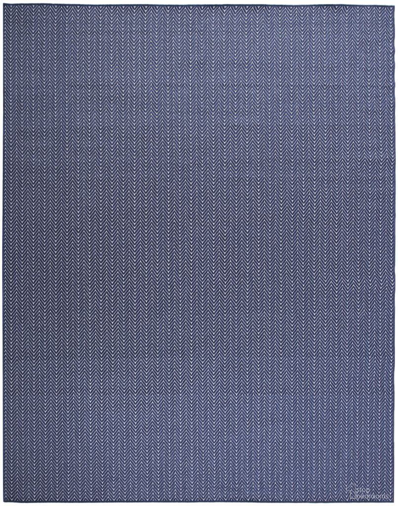 Horizon 10' x 14' Indoor Outdoor Modern Rug In Navy