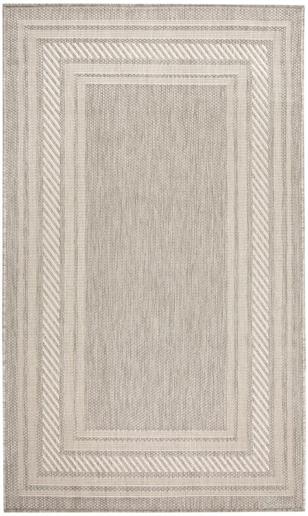 Horizon 3' x 5' Indoor Outdoor Modern Rug In Grey