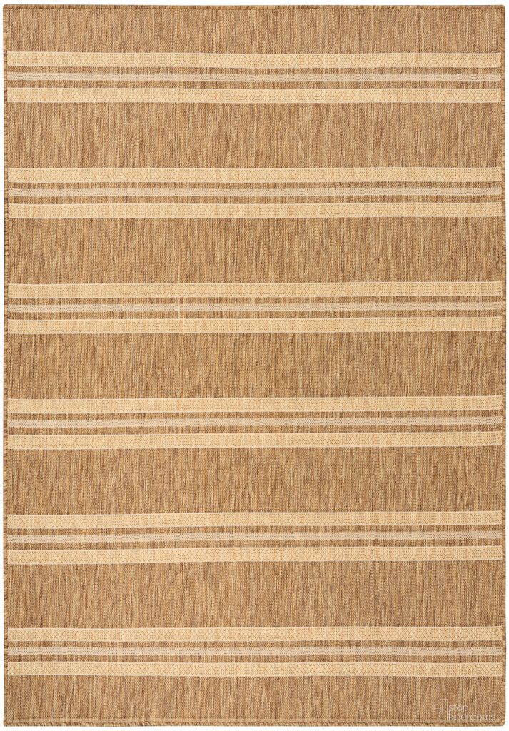 Horizon 4' x 6' Indoor Outdoor Modern Rug In Natural