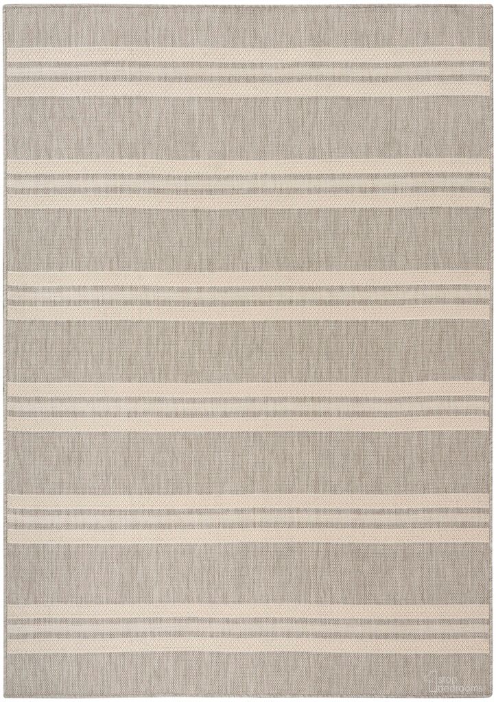 Horizon 6' x 9' Indoor Outdoor Modern Rug In Grey