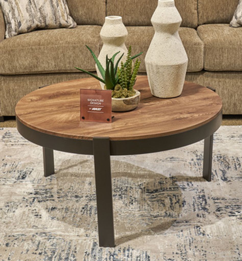 Horizon Hills Table Set of 3 In Brown and Black
