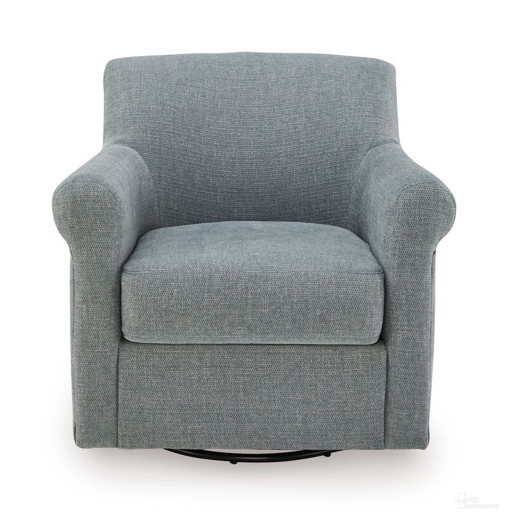 Horlando Swivel Accent Chair In Oxford