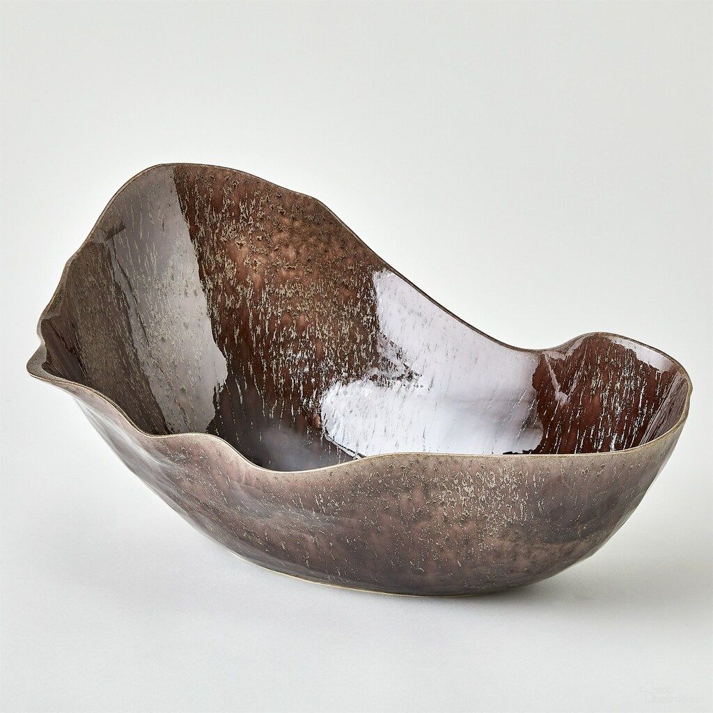 Horn Large Reactive Amethyst Bowl In Purple