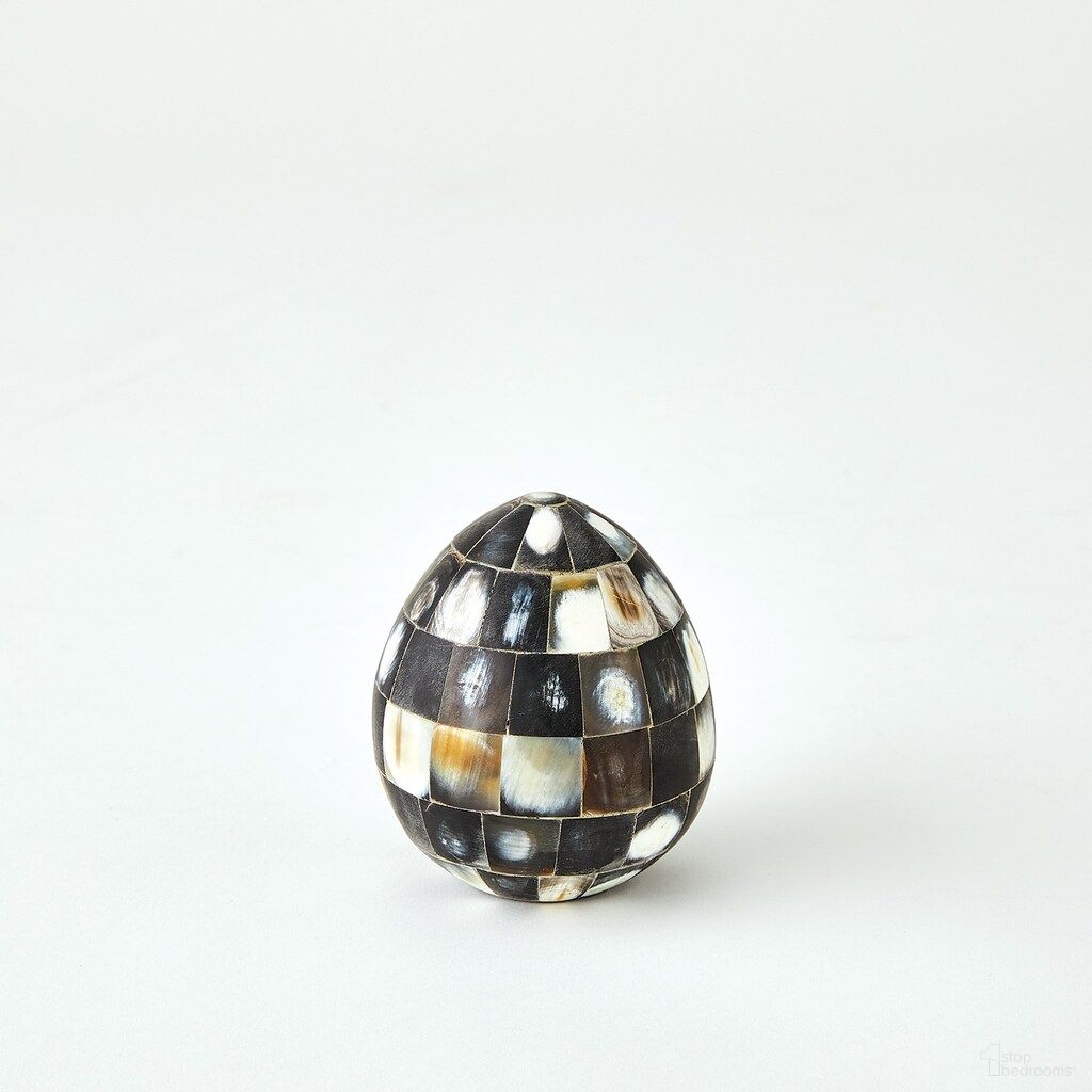 Horn Small Egg In Black