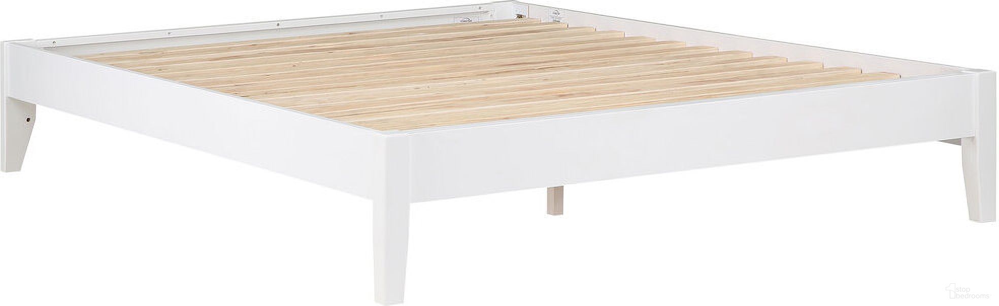 Hounslow Platform California King Bed White