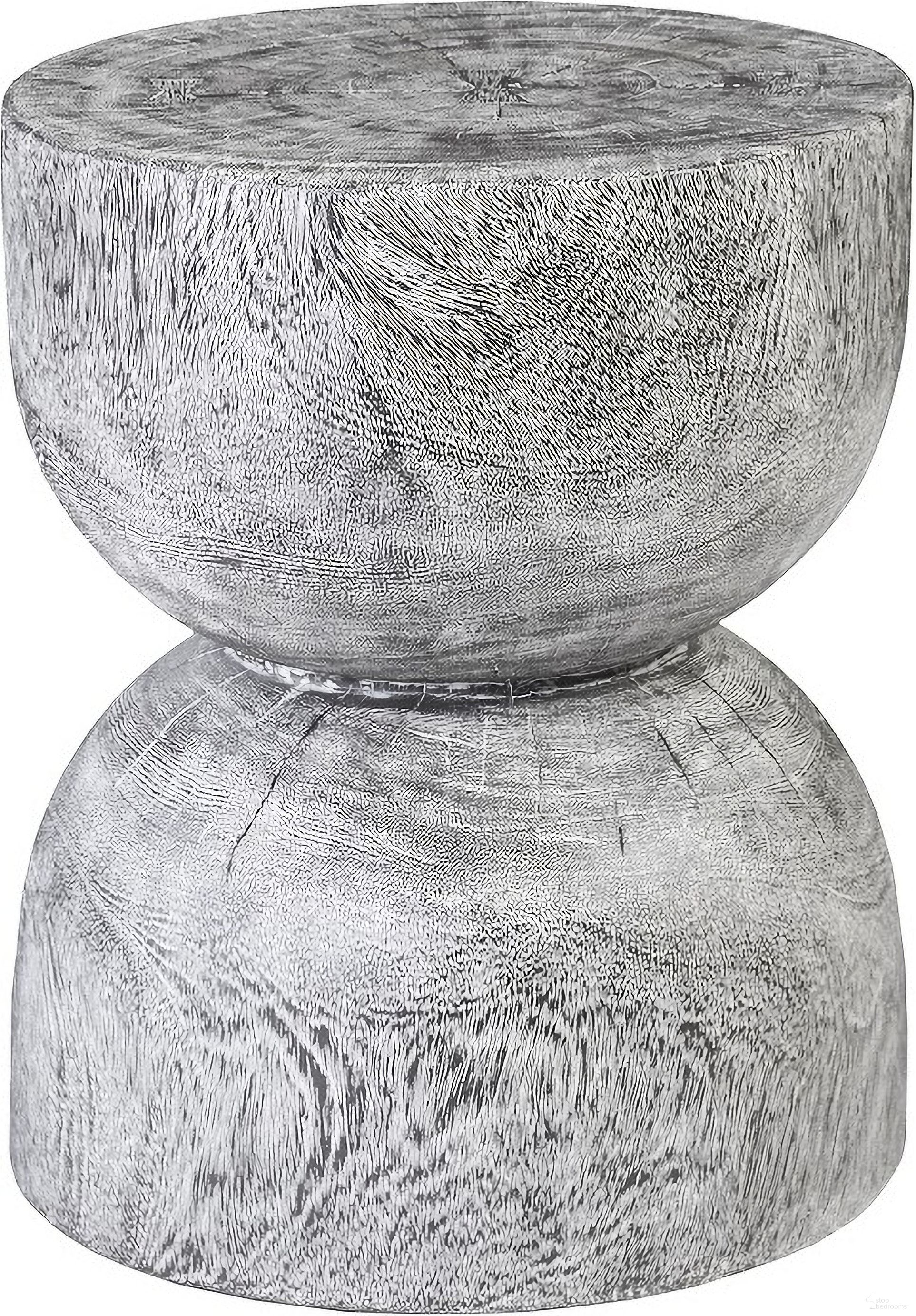 The appearance of Hour Glass Side Table In Gray designed by Phillips Collection in the modern / contemporary interior design. This gray piece of furniture  was selected by 1StopBedrooms from  to add a touch of cosiness and style into your home. Sku: TH99995. Material: Wood.