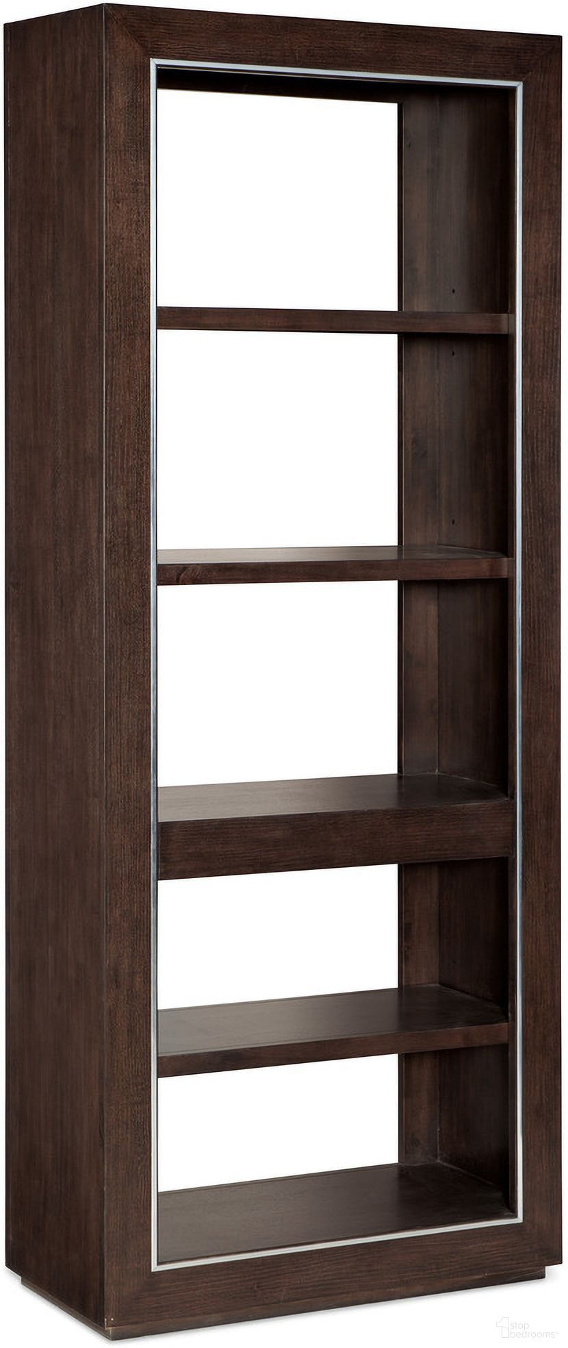 The appearance of House Blend Etagere designed by Hooker in the transitional interior design. This dark wood piece of furniture  was selected by 1StopBedrooms from Work Your Way Collection to add a touch of cosiness and style into your home. Sku: 5892-10445-85. Material: Ash Veneer.