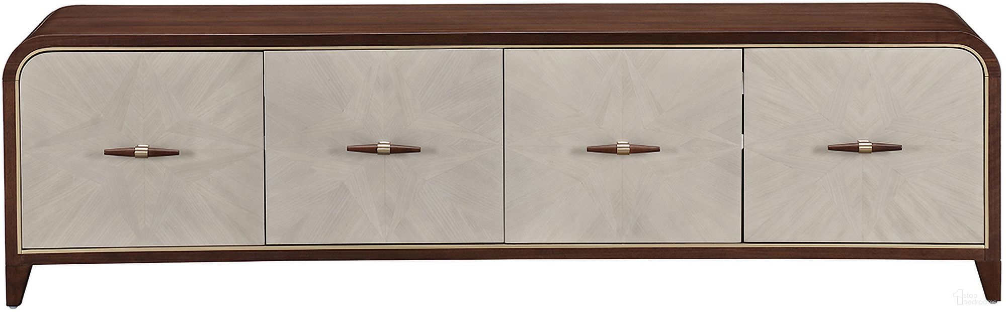 Houston Media Cabinet In Walnut