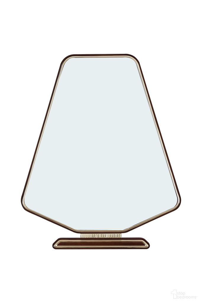 The appearance of Houston Vanity Mirror In Walnut designed by Michael Amini in the transitional interior design. This walnut piece of furniture was selected by 1StopBedrooms from Houston Collection to add a touch of cosiness and style into your home. Sku: 9095068-416. Material: Birch.