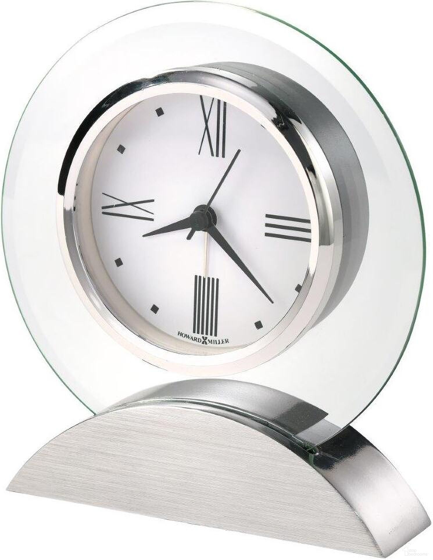 The appearance of Howard Miller Brayden Alarm Tabletop Clock designed by Howard Miller in the traditional interior design. This steel piece of furniture  was selected by 1StopBedrooms from  to add a touch of cosiness and style into your home. Sku: 645811.