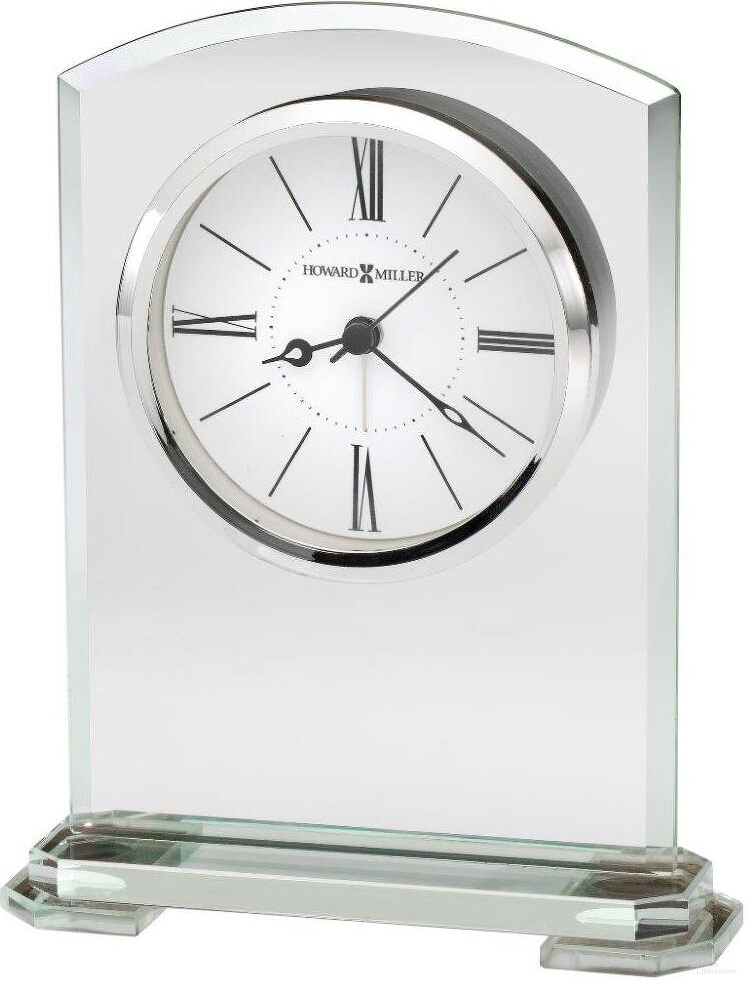 The appearance of Howard Miller Corsica Tabletop Clock designed by Howard Miller in the traditional interior design. This steel piece of furniture  was selected by 1StopBedrooms from  to add a touch of cosiness and style into your home. Sku: 645770.