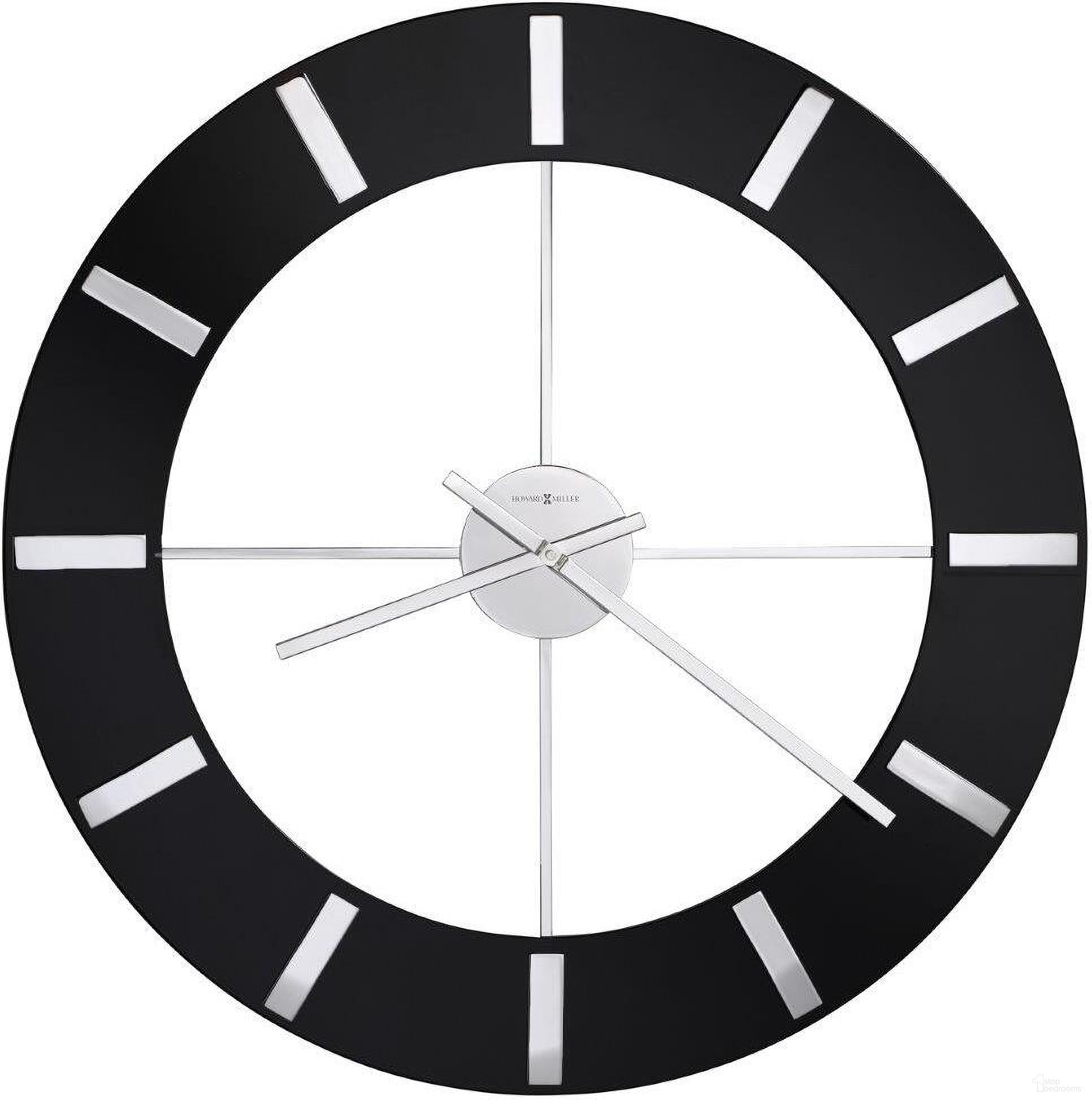 Howard Miller Onyx Wall Clock