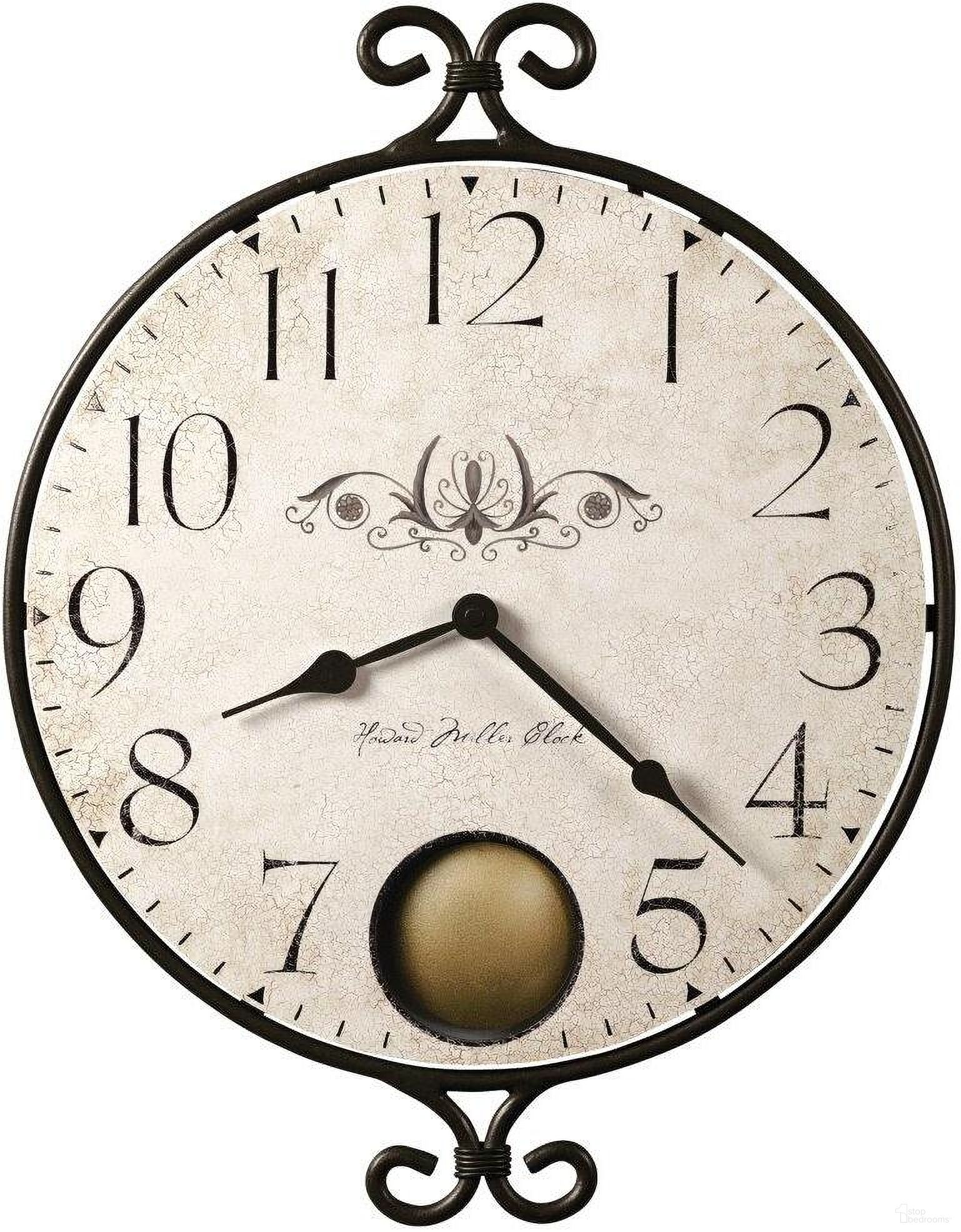 The appearance of Howard Miller Randall Wall Clock designed by Howard Miller in the modern / contemporary interior design. This black piece of furniture was selected by 1StopBedrooms from to add a touch of cosiness and style into your home. Sku: 625350.
