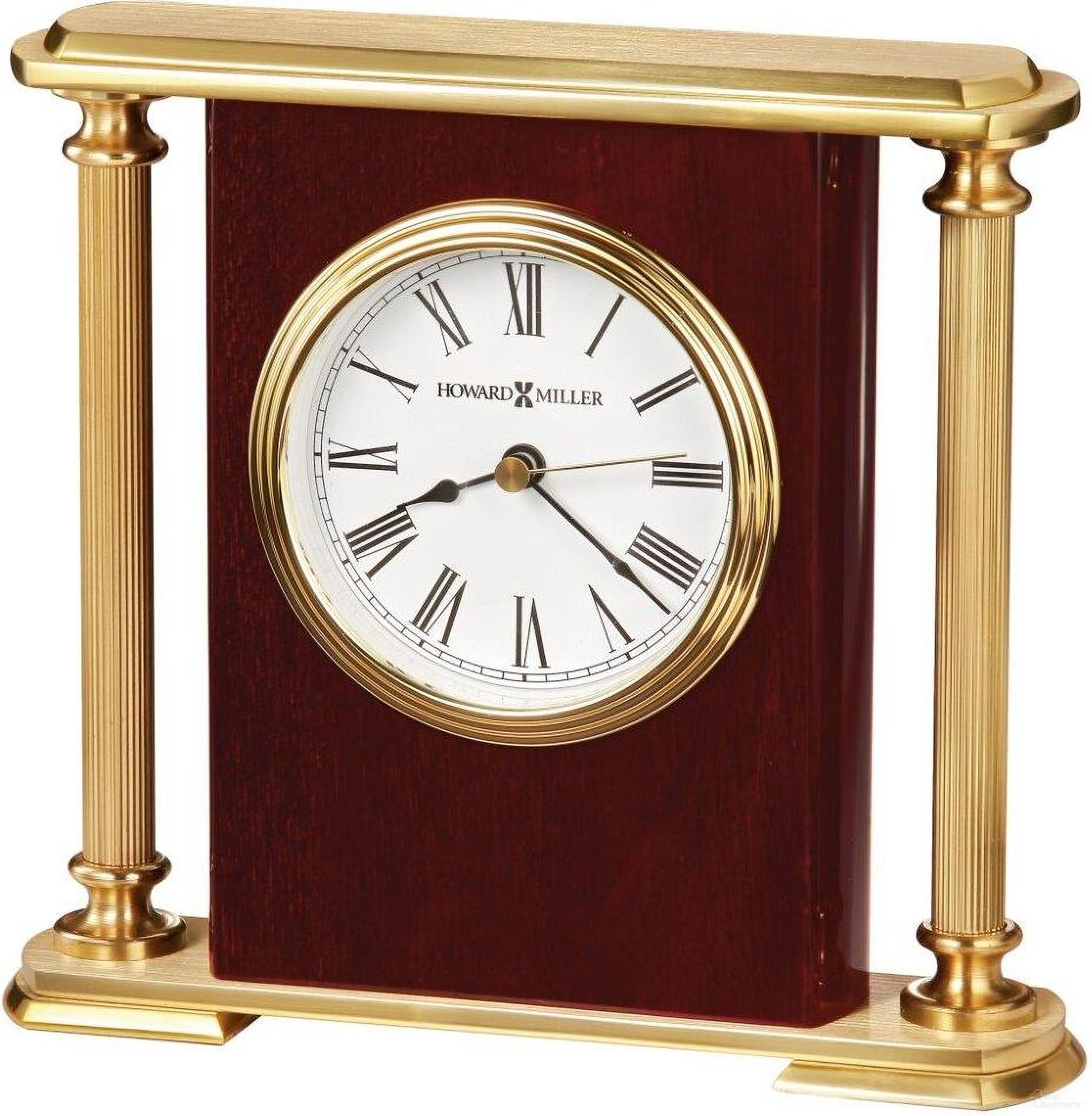 Howard Miller Rosewood Encore Bracket Tabletop Clock