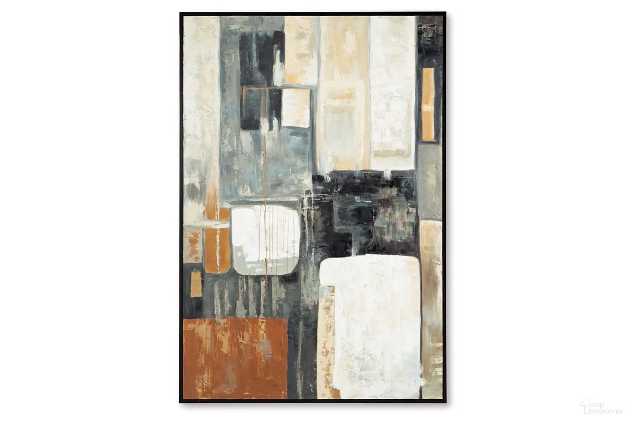 The appearance of Howford Wall Art In Gray/Brown/Black designed by Signature Design by Ashley in the modern / contemporary interior design. This gray/brown/black piece of furniture was selected by 1StopBedrooms from Howford Collection to add a touch of cosiness and style into your home. Sku: A8000426. Material: Fabric.