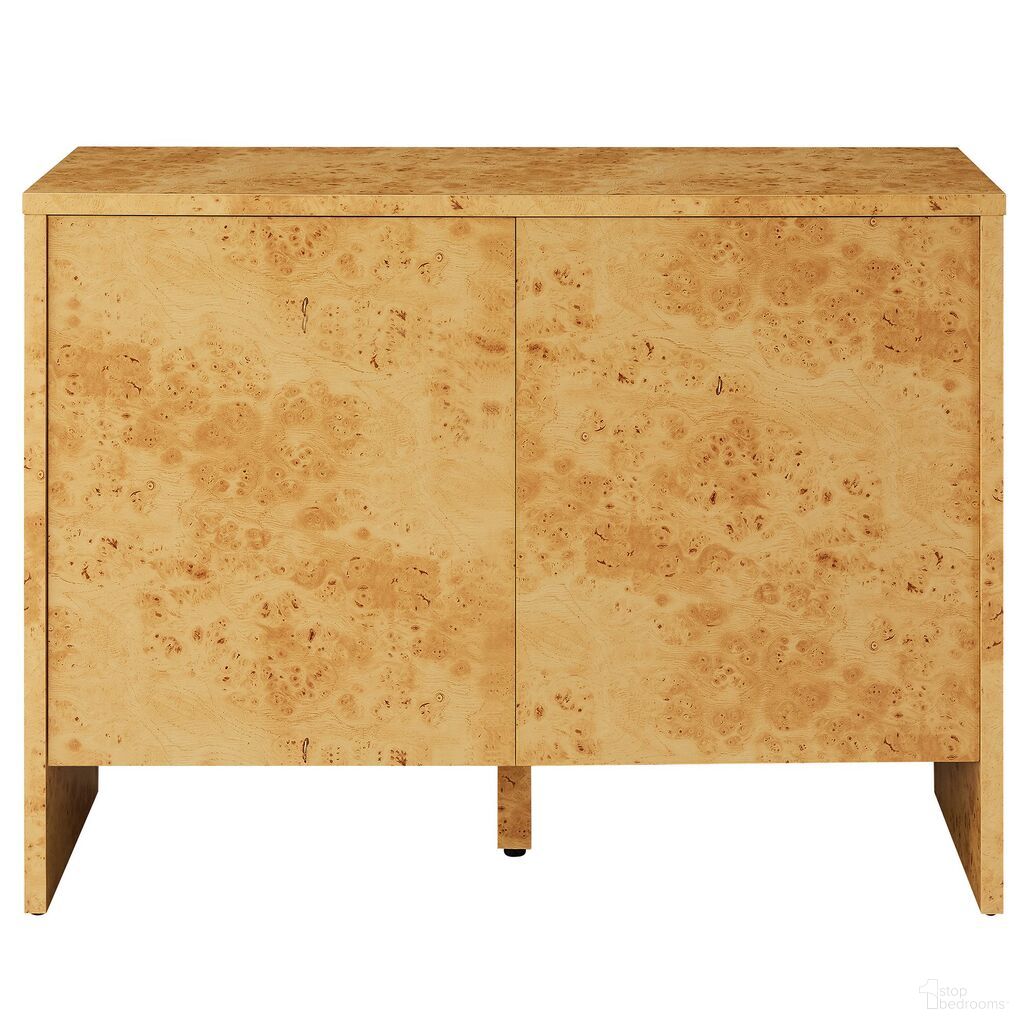 The appearance of Hudson 40 Inch Burl Wood Sideboard In Natural designed by Modway in the modern / contemporary interior design. This natural piece of furniture  was selected by 1StopBedrooms from Hudson Collection to add a touch of cosiness and style into your home. Sku: EEI-6859-BUR. Material: Laminate.