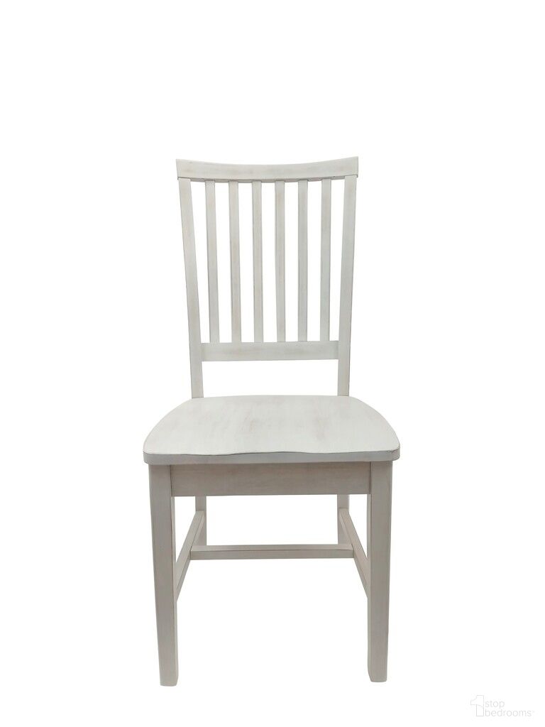 The appearance of Hudson Dining Chair In White Wash designed by Carolina Living in the modern / contemporary interior design. This white wash piece of furniture was selected by 1StopBedrooms from Hudson Collection to add a touch of cosiness and style into your home. Sku: 265WW. Material: Rubberwood. Chair Type: Side Chair.