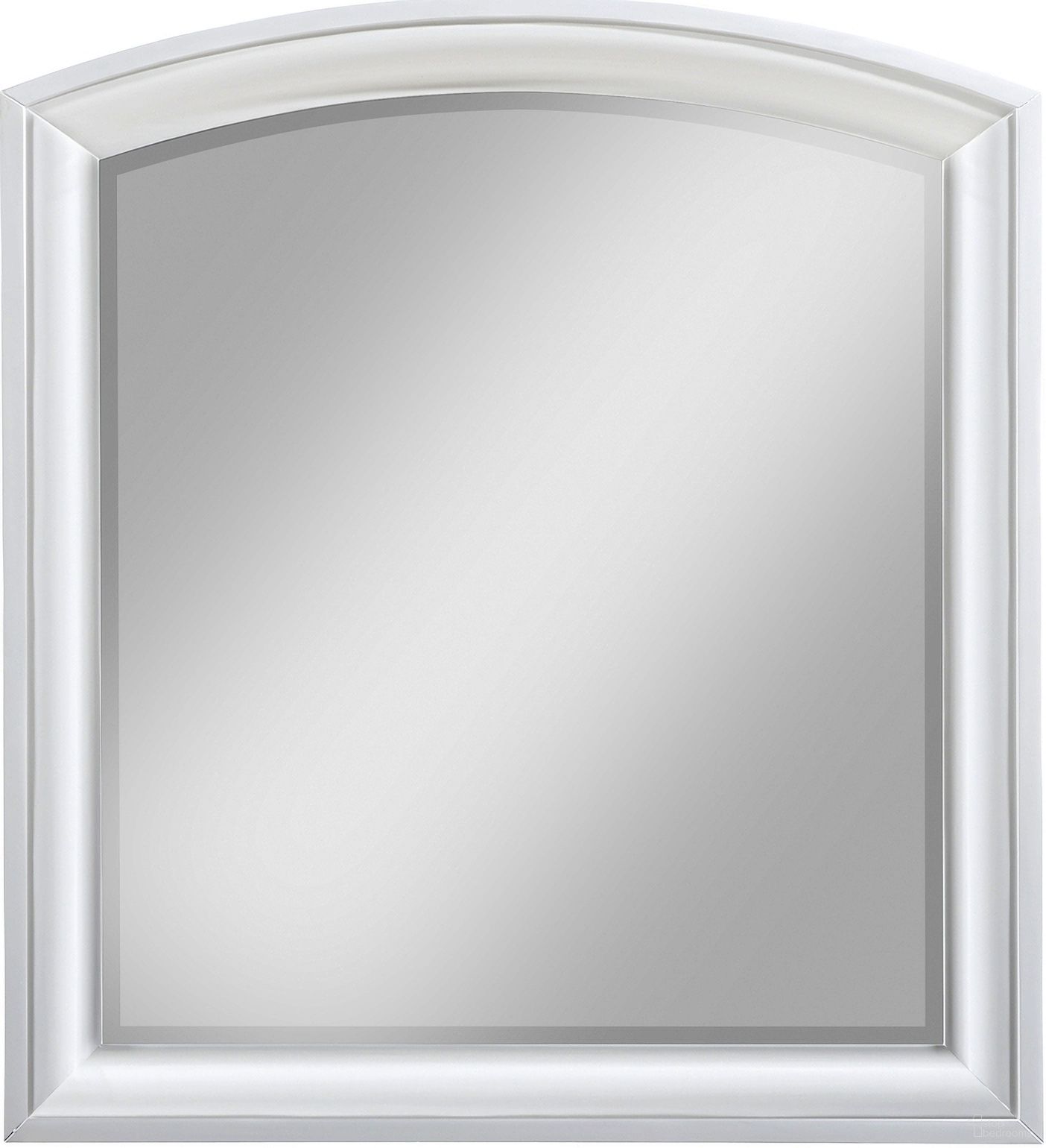 The appearance of Hudson Dresser Mirror In White designed by Homelegance in the transitional interior design. This white piece of furniture  was selected by 1StopBedrooms from Hudson Collection to add a touch of cosiness and style into your home. Sku: 1520WH-6. Material: Glass.