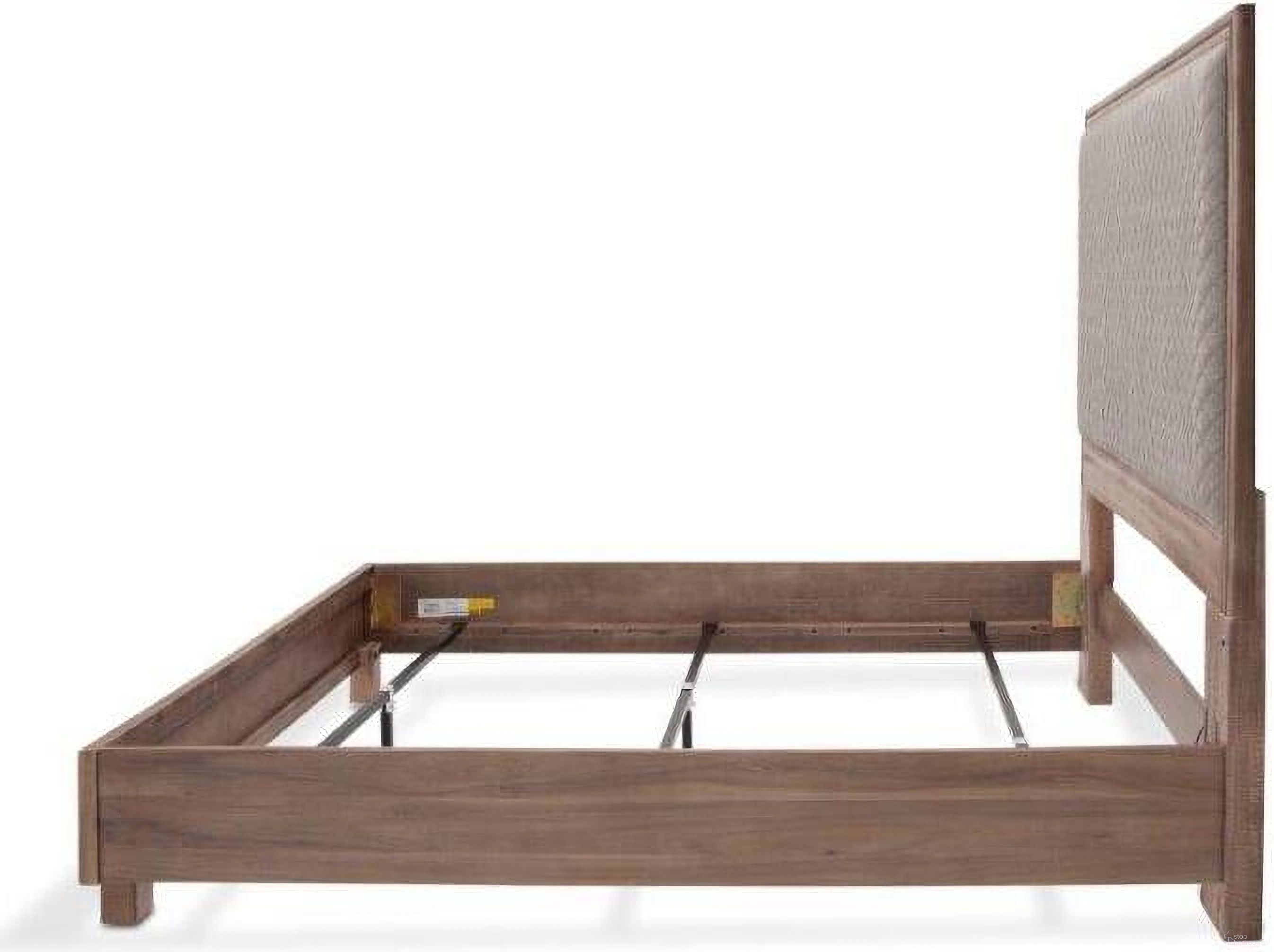 The appearance of Hudson Ferry Driftwood Queen Panel Bed KI-HUDF012QNG-216 designed by Michael Amini in the rustic / southwestern interior design. This driftwood piece of furniture was selected by 1StopBedrooms from Hudson Ferry Collection to add a touch of cosiness and style into your home. Sku: KI-HUDF012GRY-216;KI-HUDF132-216;9000238-00. Bed Type: Panel Bed. Bed Size: Queen. Material: Wood Veneer.