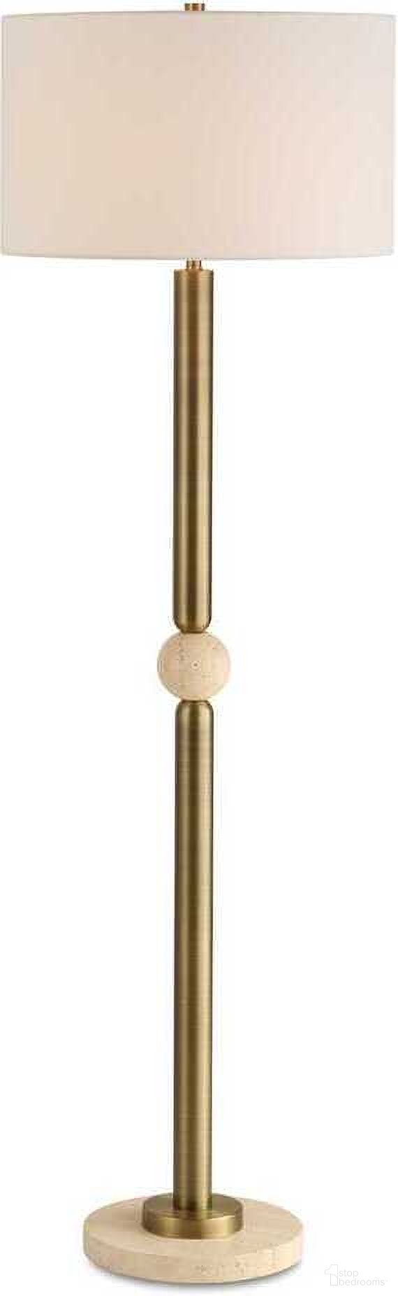 Hudson Floor Lamp In Gold