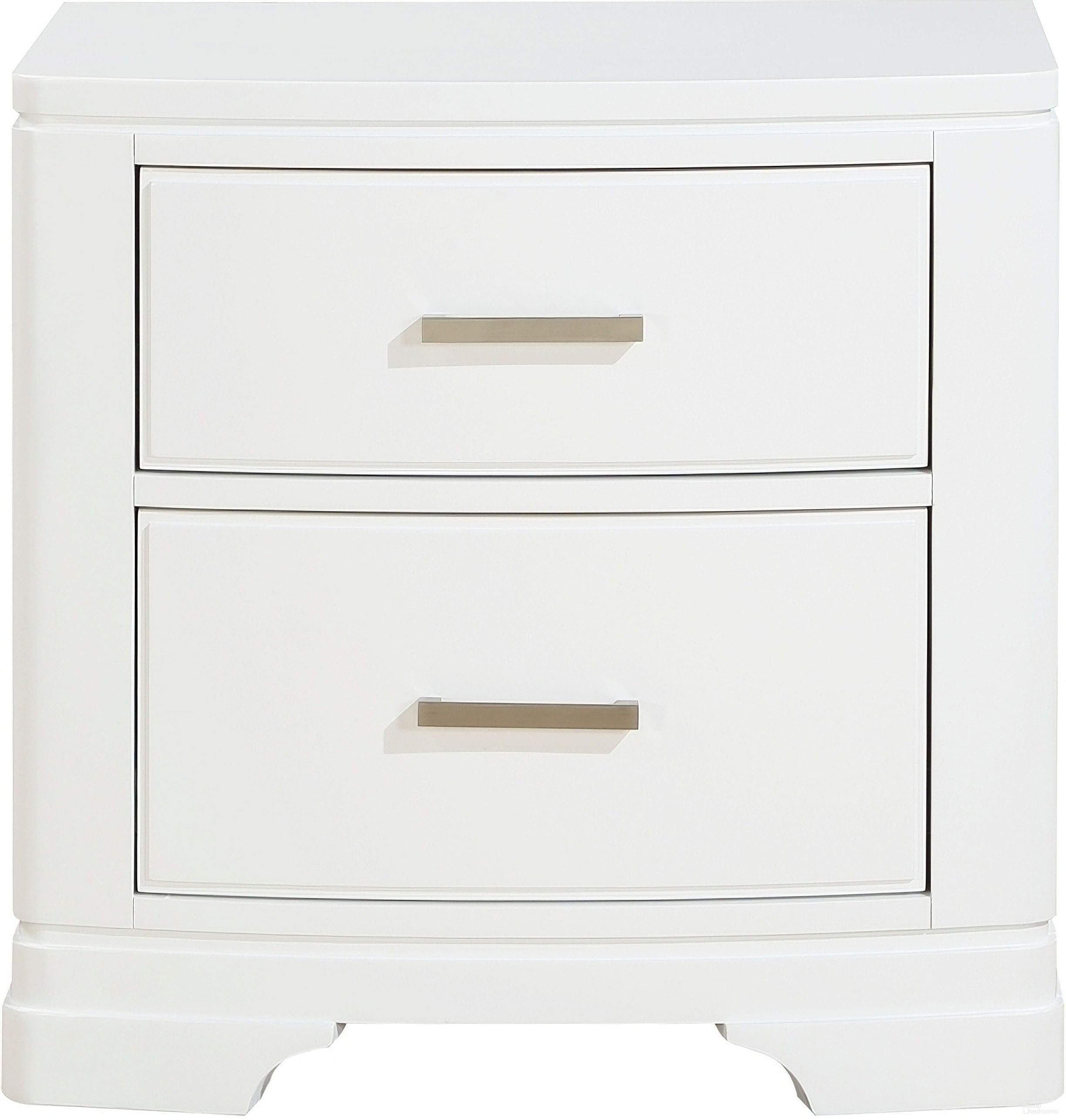 The appearance of Hudson Nightstand In White designed by Homelegance in the transitional interior design. This white piece of furniture was selected by 1StopBedrooms from Hudson Collection to add a touch of cosiness and style into your home. Sku: 1520WH-4. Material: Wood.