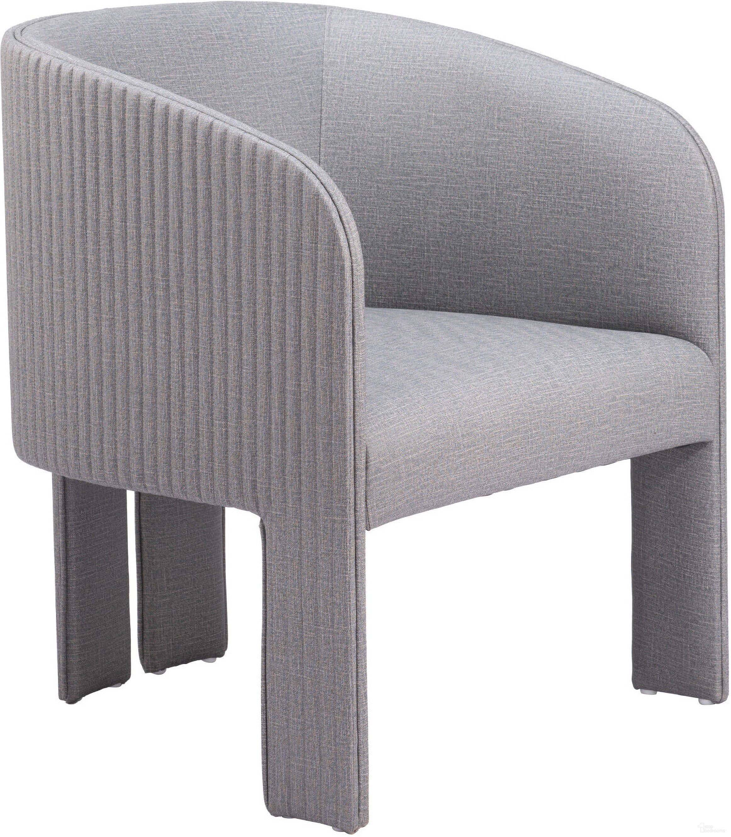 The appearance of Hull Accent Chair In Slate Gray designed by Zuo Modern in the modern / contemporary interior design. This slate piece of furniture was selected by 1StopBedrooms from Hull Collection to add a touch of cosiness and style into your home. Sku: 110105. Material: Polyester.