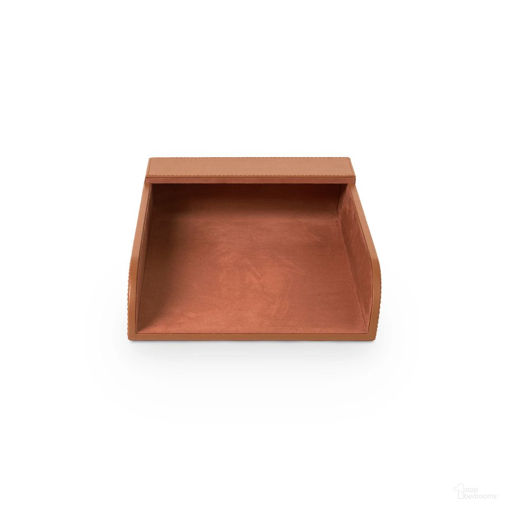 The appearance of Hunter Paper Tray In Tan designed by Villa & House in the transitional interior design. This tan piece of furniture was selected by 1StopBedrooms from Hunter Collection to add a touch of cosiness and style into your home. Sku: HNT-2222-404. Material: Leather.