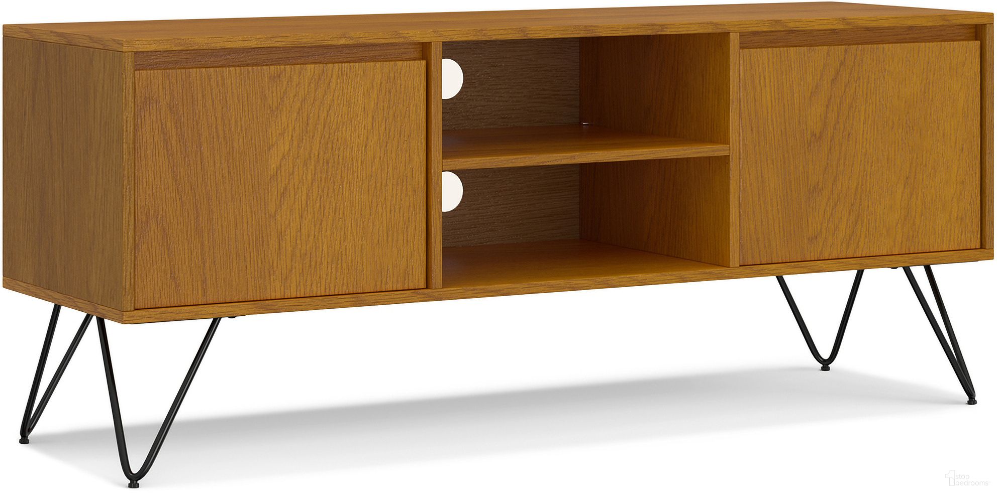 Simpli Home Hunter TV Media Stand - Thumbnail 3