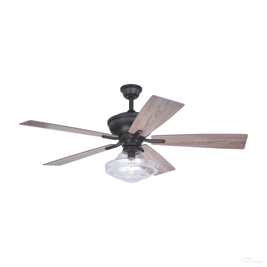 The appearance of Huntley 52 Inch LED Ceiling Fan In Bronze designed by Vaxcel in the country / farmhouse interior design. This bronze piece of furniture  was selected by 1StopBedrooms from Huntley Collection to add a touch of cosiness and style into your home. Sku: F0066. Material: Steel.