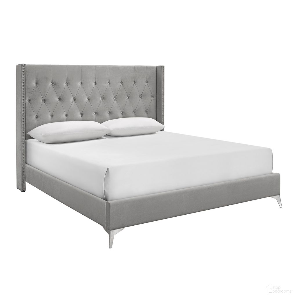 Huxley California King Bed In Gray